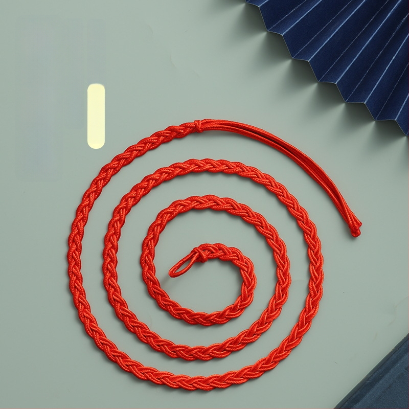 Käsitsi kootud vöö kett – Etno-retro Hiina stiil; Materjal: kudumine; Sõlme materjal: kudumine; Sulgemine: nupud; Stiil: retro/etniline/Hiina; Valmistatud käsitööna