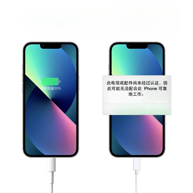 Moment USB–Lightning kabel za iPhone 14, iPhone 13 i iPhone 12 Pro Max, duljina 1–2 m, PD brzo punjenje, bijela, TPE