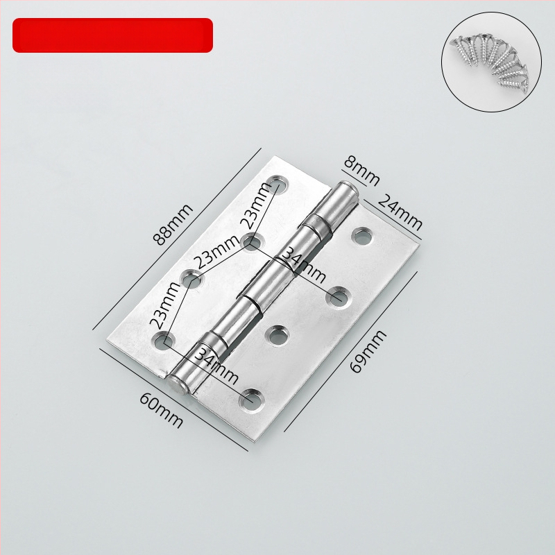 Roostevabast terasest kinnitusliigesed kappidele, ustele ja akendele; viimistlus: harjatud ja pihustatud; stiil: kaasaegne minimalistlik.