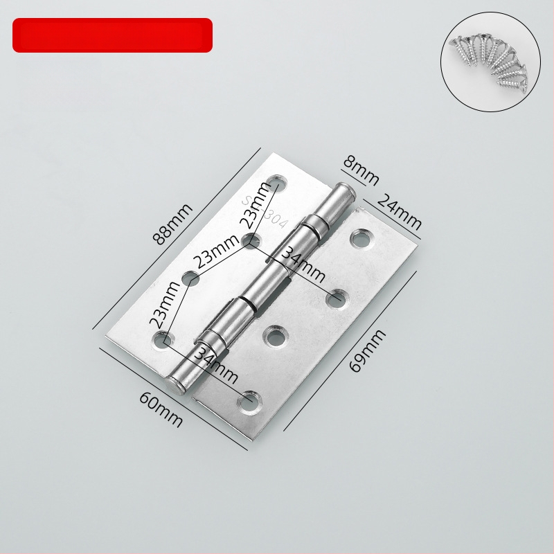 Roostevabast terasest kinnitusliigesed kappidele, ustele ja akendele; viimistlus: harjatud ja pihustatud; stiil: kaasaegne minimalistlik.