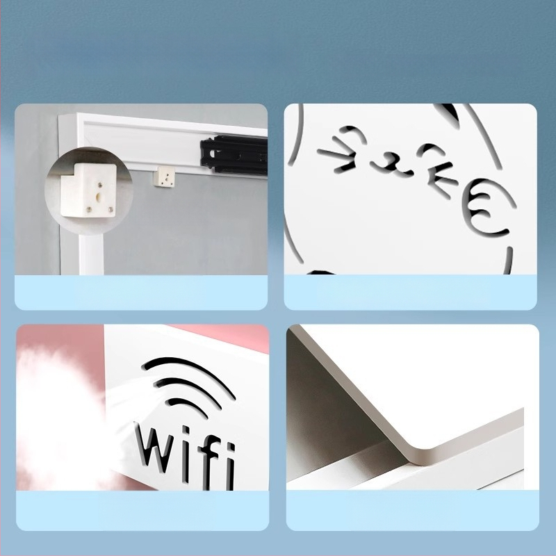 Mõõtmekasti dekoratiivne maal, kaasaegne minimalistlik stiil, raamita, PVC alus, PVC graveering, muster: loomad, multikas