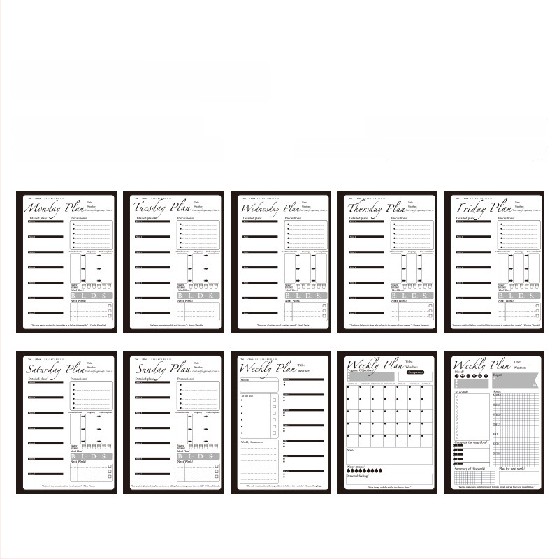 Spiralinė užrašų knygelė, 50 puslapių, popierinis viršelis, kūrybinio stiliaus užrašų knygelė