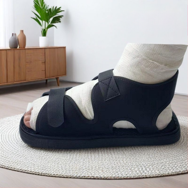 Gipsui skirti apsauginiai batai, EVA, neslidūs padas, ievainotoms kojoms, vandeniui atsparus dušo gaubtas