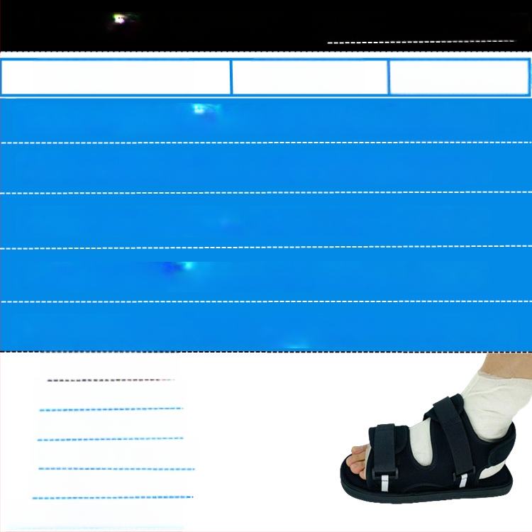 Health Protection pärast gipsi taastujalatsid — libisemiskindel EVA komposiitmaterjal