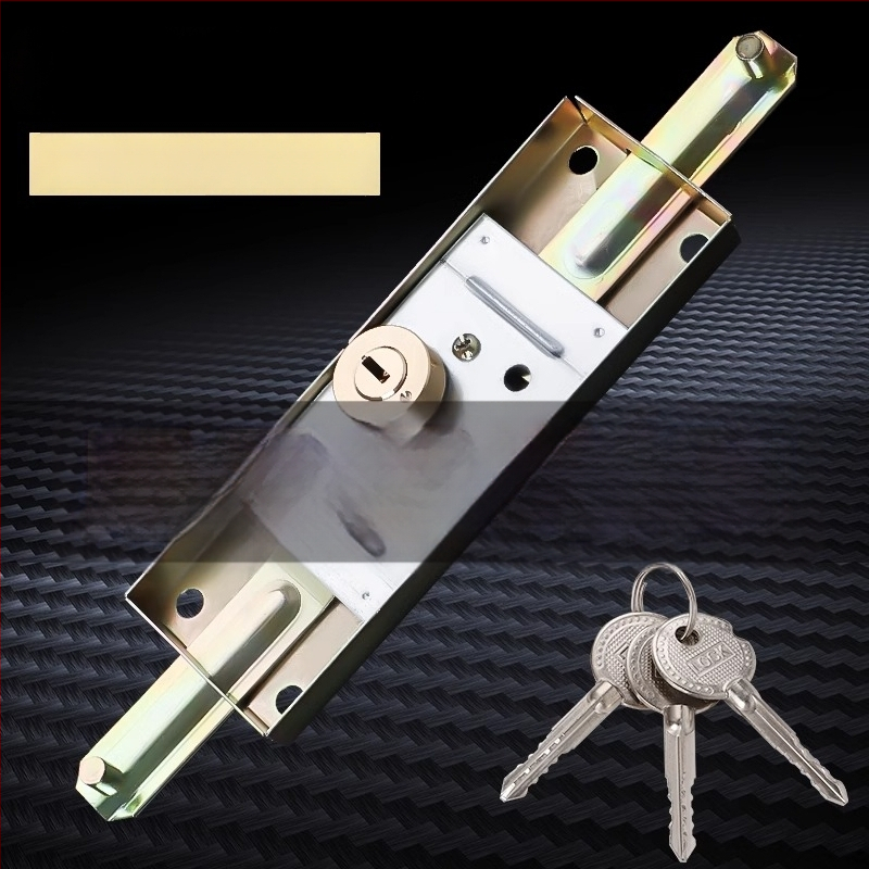 Universali rulinių durų užraktas, geležies korpusas su vario šerdimi, modeliai Cross/Computer/Moon, centrinis arba apatinis atidarymas, tipas: įtempimo užraktas