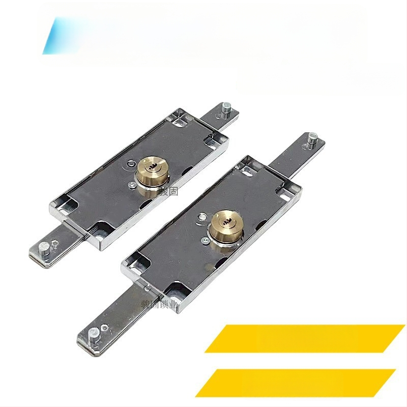 Universali rulinių durų užraktas, geležies korpusas su vario šerdimi, modeliai Cross/Computer/Moon, centrinis arba apatinis atidarymas, tipas: įtempimo užraktas