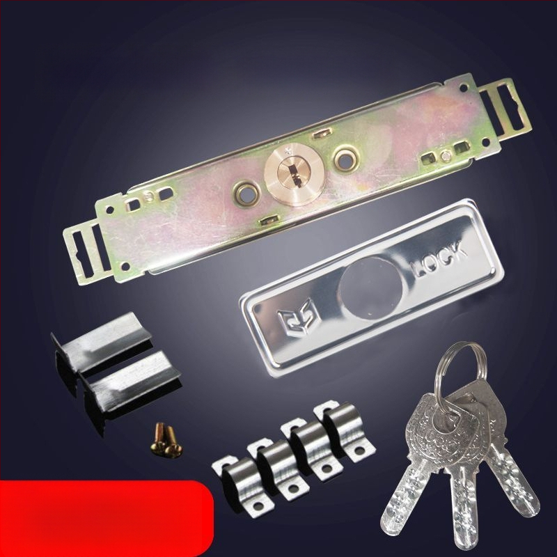 Universali rulinių durų užraktas, geležies korpusas su vario šerdimi, modeliai Cross/Computer/Moon, centrinis arba apatinis atidarymas, tipas: įtempimo užraktas