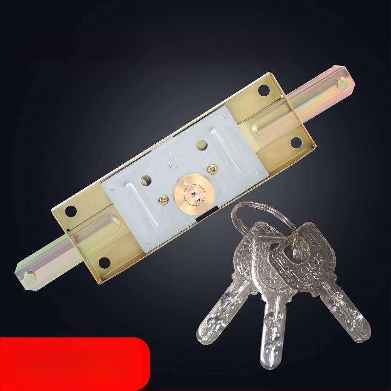 Universali rulinių durų užraktas, geležies korpusas su vario šerdimi, modeliai Cross/Computer/Moon, centrinis arba apatinis atidarymas, tipas: įtempimo užraktas