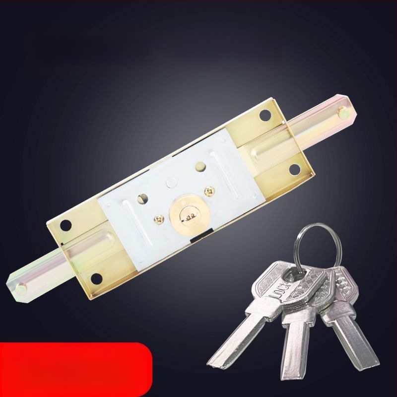 Universali rulinių durų užraktas, geležies korpusas su vario šerdimi, modeliai Cross/Computer/Moon, centrinis arba apatinis atidarymas, tipas: įtempimo užraktas