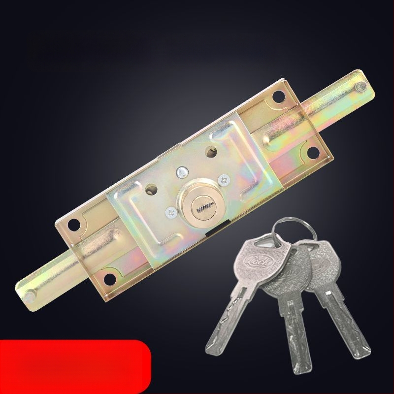 Universali rulinių durų užraktas, geležies korpusas su vario šerdimi, modeliai Cross/Computer/Moon, centrinis arba apatinis atidarymas, tipas: įtempimo užraktas