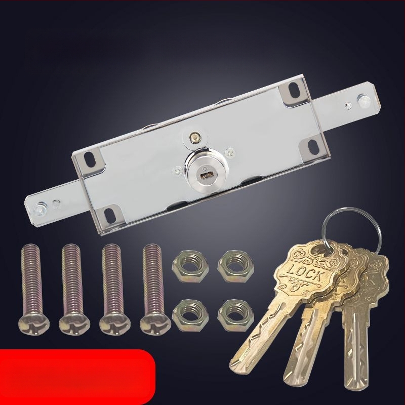 Universali rulinių durų užraktas, geležies korpusas su vario šerdimi, modeliai Cross/Computer/Moon, centrinis arba apatinis atidarymas, tipas: įtempimo užraktas