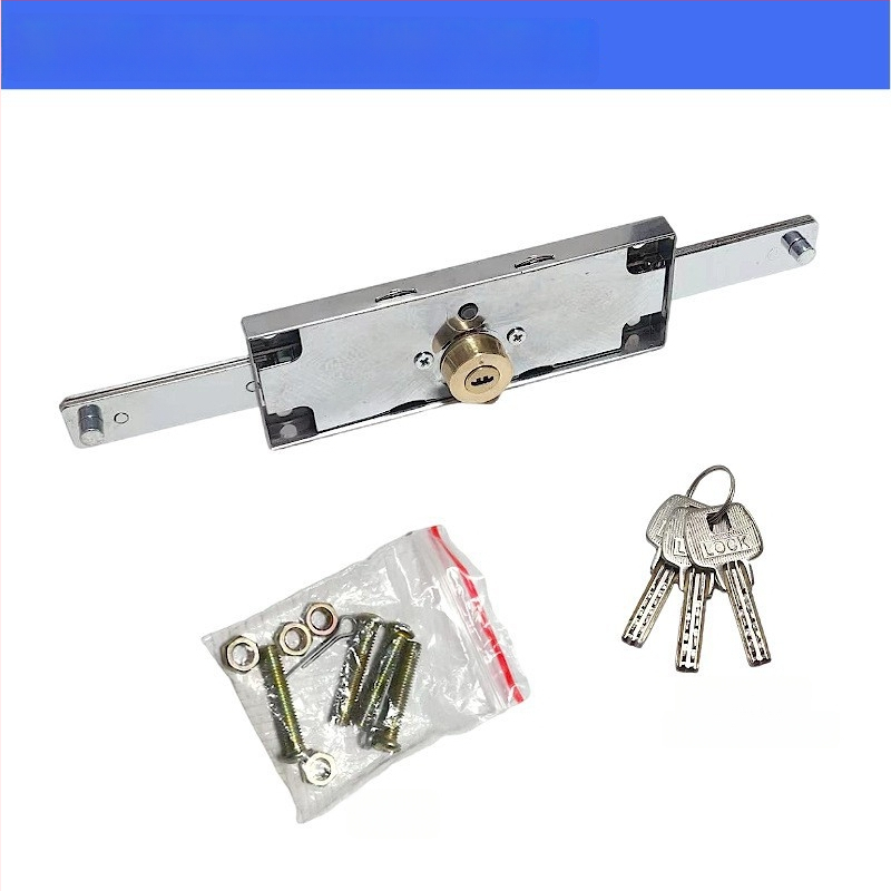 Universali rulinių durų užraktas, geležies korpusas su vario šerdimi, modeliai Cross/Computer/Moon, centrinis arba apatinis atidarymas, tipas: įtempimo užraktas