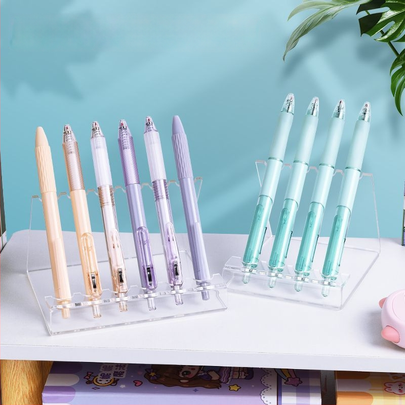 Darbalaukio akrilo kosmetikos laikiklis – antakių pieštukų demonstravimas ir akių šešėlių šepetėlių saugojimas