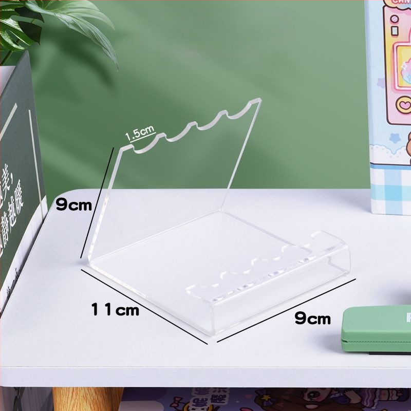 Darbalaukio akrilo kosmetikos laikiklis – antakių pieštukų demonstravimas ir akių šešėlių šepetėlių saugojimas