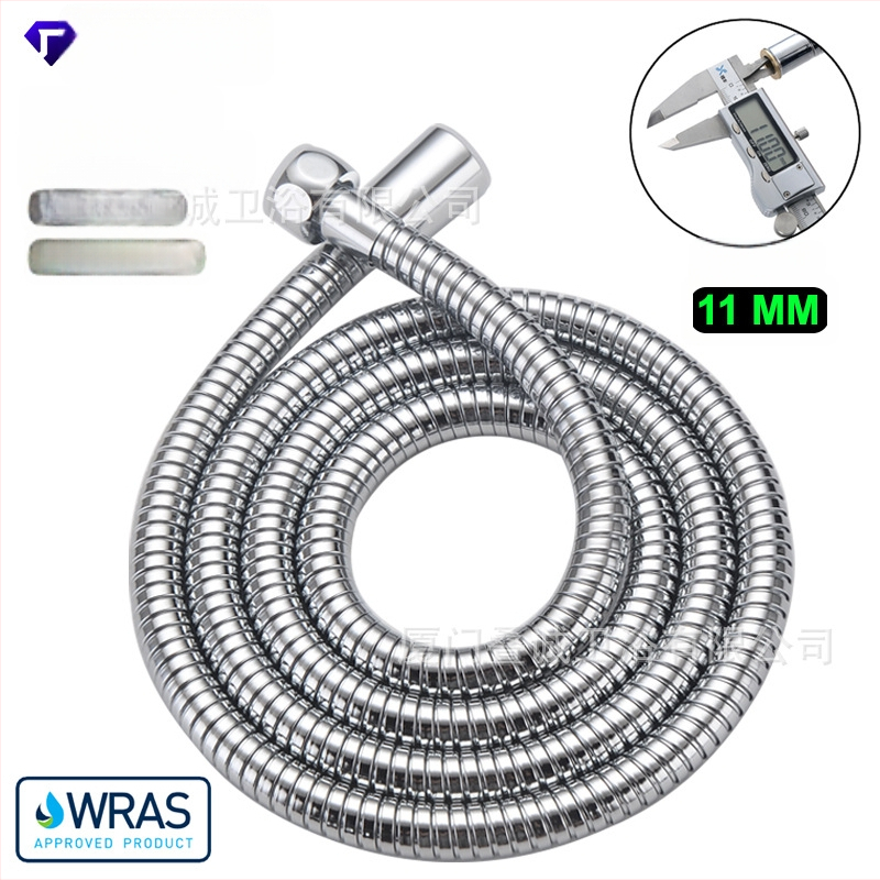 Dušo žarna DCR-2303-16, nerūdijančio plieno korpusas ir vario jungtys, EPDM vidinis vamzdelis, jungtis G1/2, 4-portai, darbinė temperatūra 0-100°C