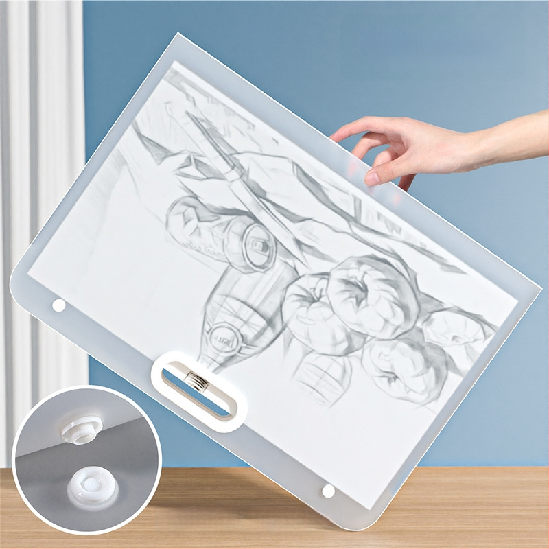 Piešimo albumo saugojimo rinkinys su dėklais ir saugojimo krepšeliu (Medžiaga: PP; IP leidimas: Ne)