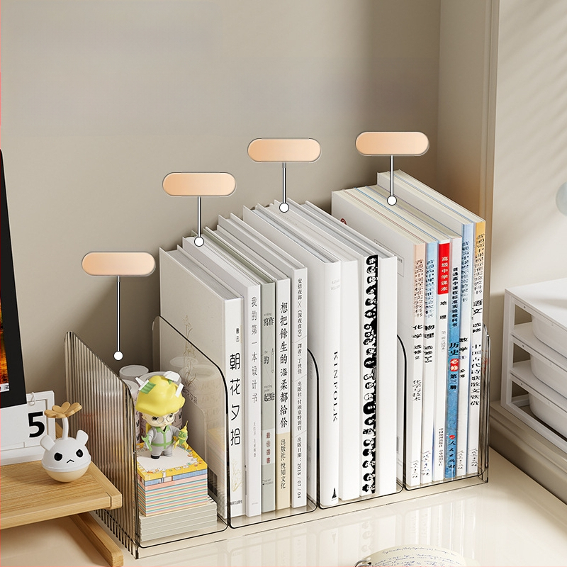 Läbipaistev laua raamatuklamber, plastikust, mudel: Book Stand, neto kaal 180