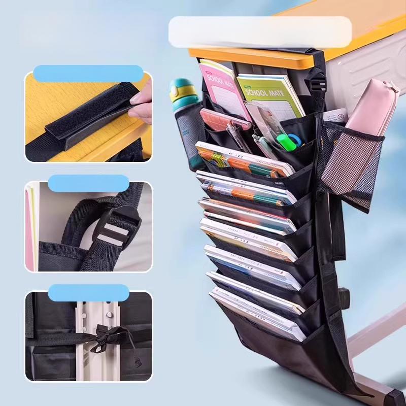 Deli lauale riputatav raamatukott, kangasmaterjal, suur maht, mudel 72364, 0,62 kg