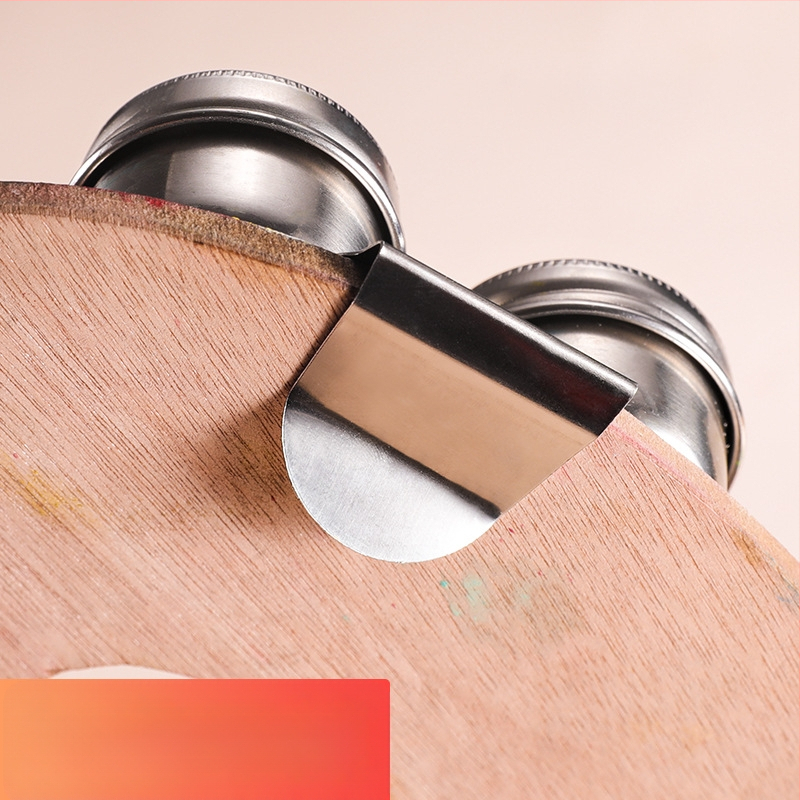 Nerezová oceľová nádoba na miešanie olejových farieb – kruhový tvar, značky Surada