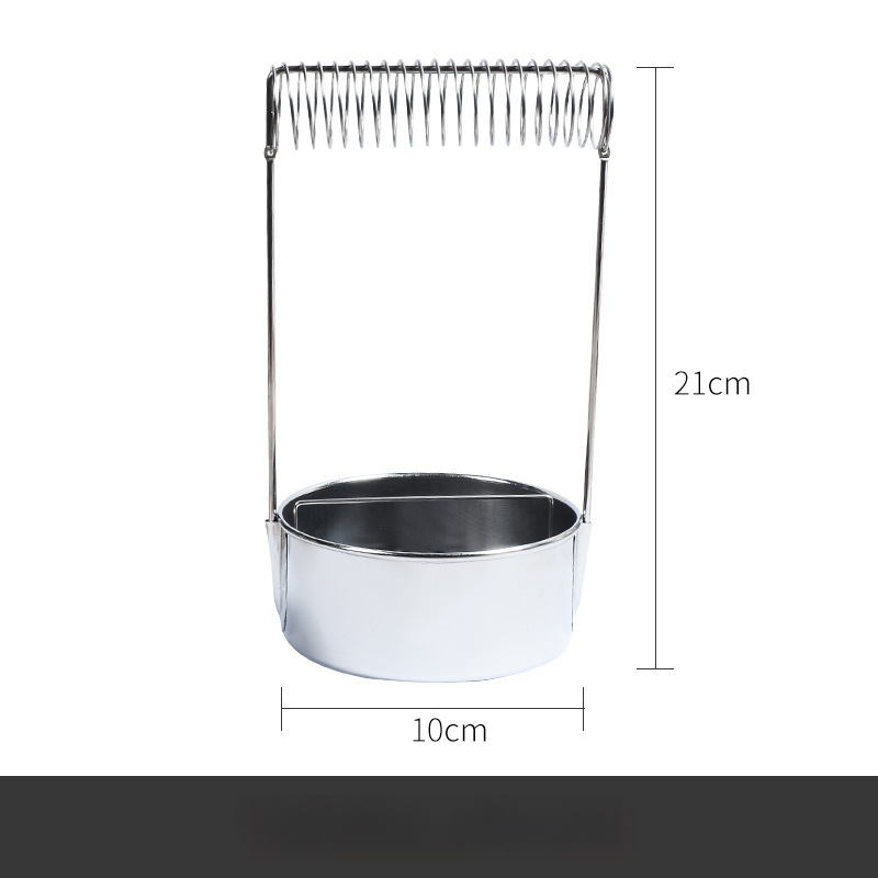 Nerezová oceľová nádoba na miešanie olejových farieb – kruhový tvar, značky Surada