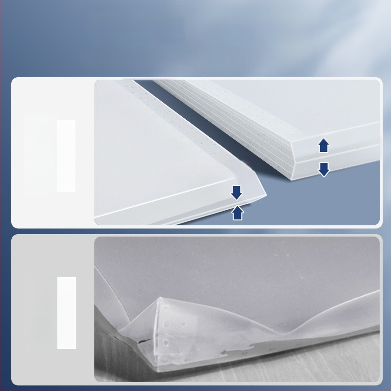 Piešinių laikymo krepšys – plastikas, Dehong, 3 sluoksniai, 4 skyreliai