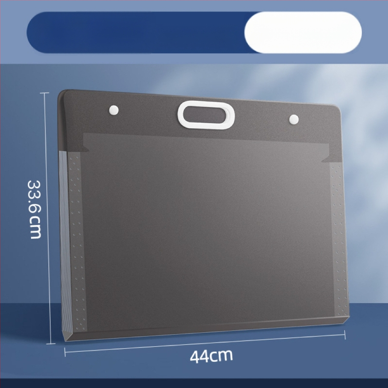 Piešinių laikymo krepšys – plastikas, Dehong, 3 sluoksniai, 4 skyreliai