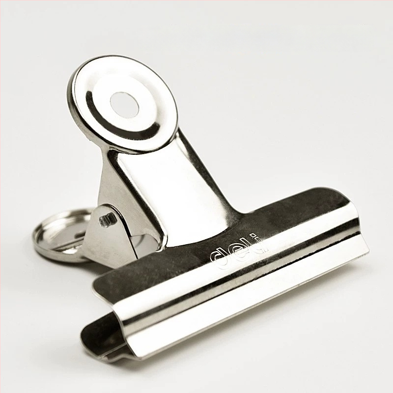 Deli didelis nerūdijančio plieno klipsas – metalo dokumentų klipsas, modeliai 9520–9526