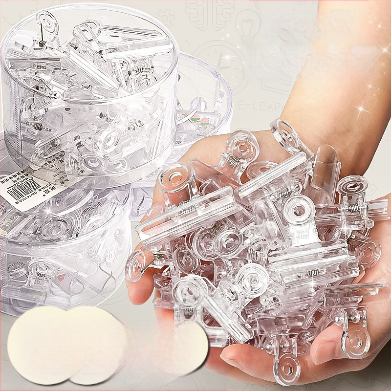 Li cao LC5242A Skaidrus akrilinis klipsas planuotojui ir bilietams