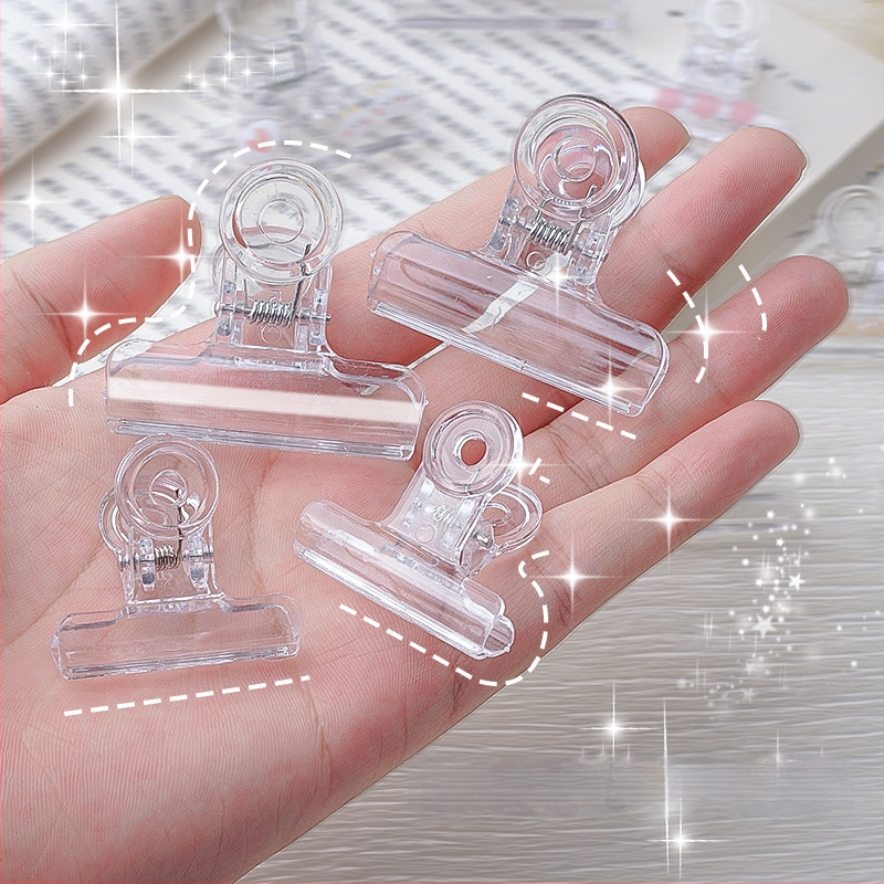 Li cao LC5242A Skaidrus akrilinis klipsas planuotojui ir bilietams