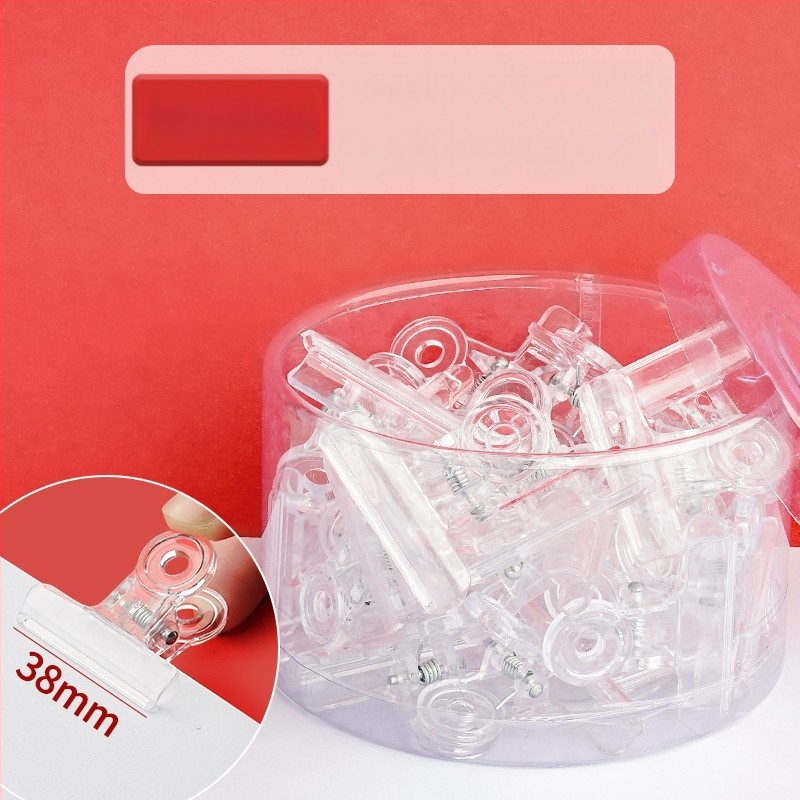 Li cao LC5242A Skaidrus akrilinis klipsas planuotojui ir bilietams