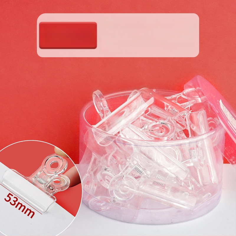 Li cao LC5242A Skaidrus akrilinis klipsas planuotojui ir bilietams