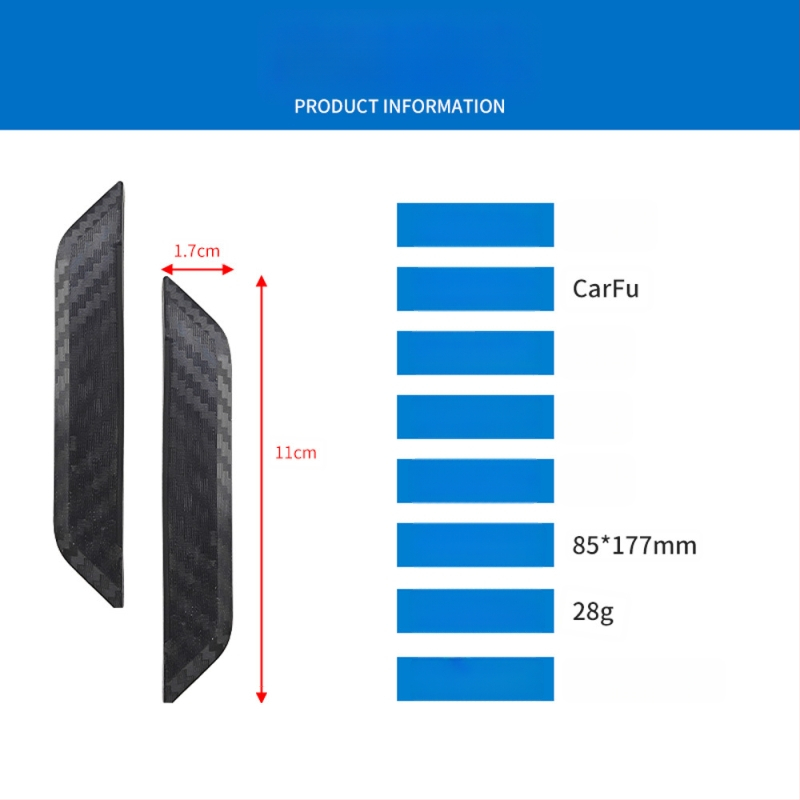 Auto ukse kaitselint, silikoon, mudel AC-723, universaalne tüüp, kohandatav