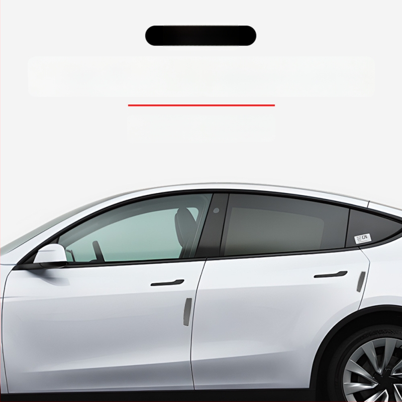 Silikoonist auto ukse serva kaitselint, paksenenud ja kulumiskindel, mudel AC-715A, universaalne sobivus, kaubamärk carfu