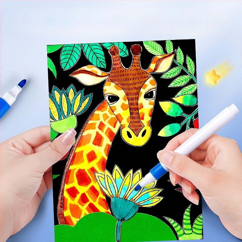 Dehong Akrüülmarkerid Õpilastele, Läbipaistmatud ja Segavad, Veepõhised