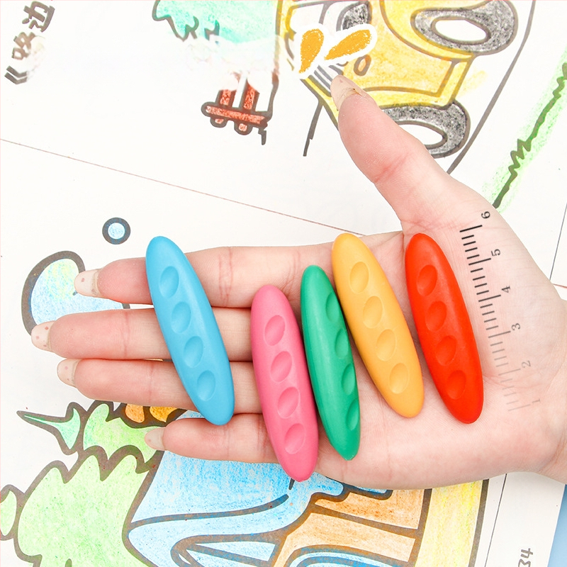 Alive a992 Laste vahakriidid plastikukorpusega komplekt karbis joonistamiseks