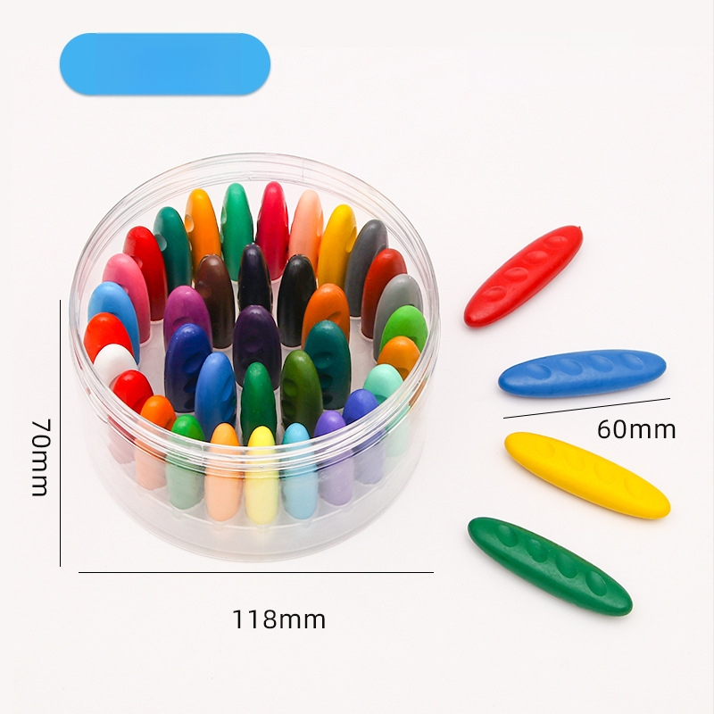 Alive a992 Laste vahakriidid plastikukorpusega komplekt karbis joonistamiseks