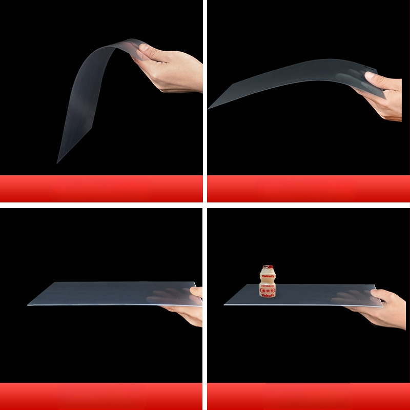 PVC/PET/PC/PP plaadid – läbipaistvad ja poolläbipaistsed pinnad; paksus 0,08–3,0 mm; trükkimiseks; bränd Dale 725-02