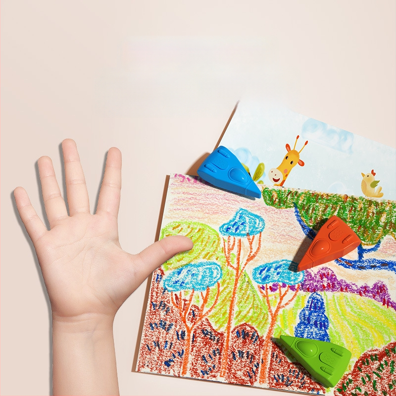 Laste pestavad, vees lahustuvad joonistamispulgad – õhuke ots, plastikust korpus, mudel M5007/M5006, kustutatavad