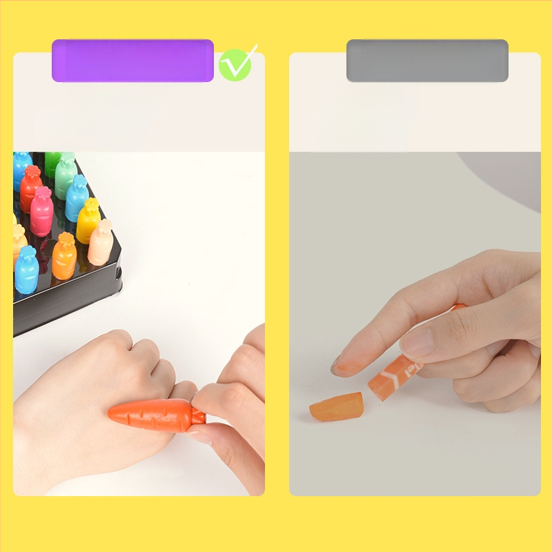 Radish vahakriidid lastele – ümmargune ots, LBLB seeria, taldrikukarp, 330 g