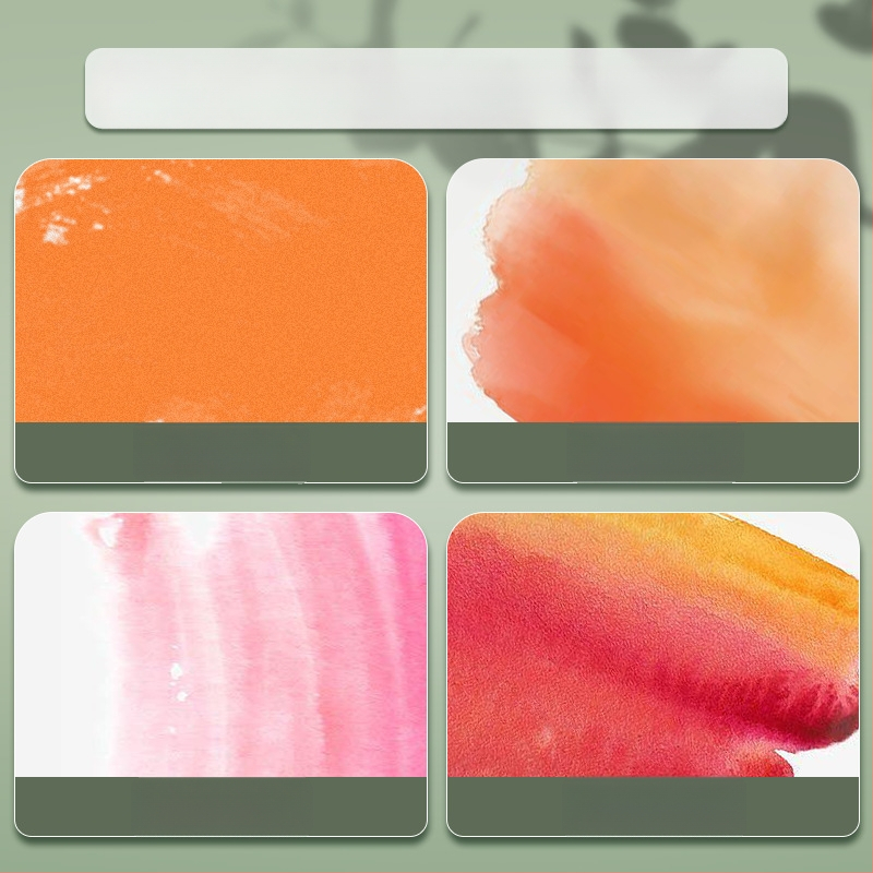 Deli mineraalpigmentidega akvarellide komplekt, kastis algajatele ja lastele