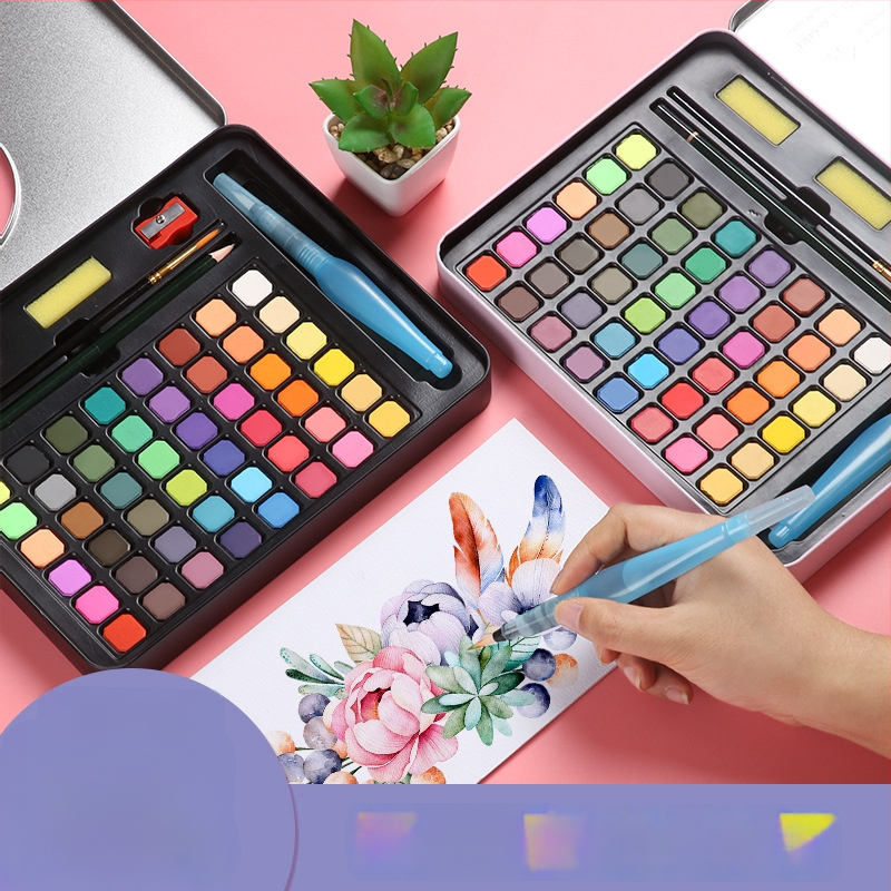 Giorgione akvarellvärvi komplekt, karbis, gouache maaliks, maht 506