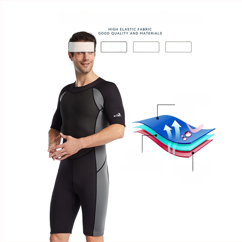 Neopreninis kombinezonas – šilta, vyrams, suaugusiems, skirtas nardymui ir plaukiojimui