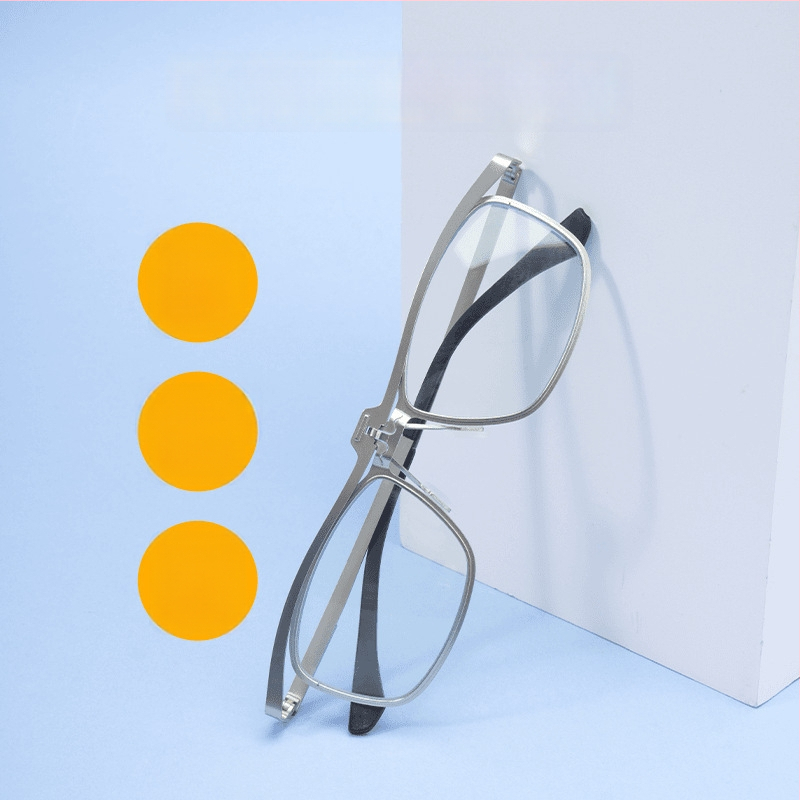 Lugemisprillid, ruudukujulised metallraamidega täisraamiga, PC läätsed, sinisele valgusele vastupidavad, kaugele ja lähedale nägemiseks, klassikaline äristiil eakatele