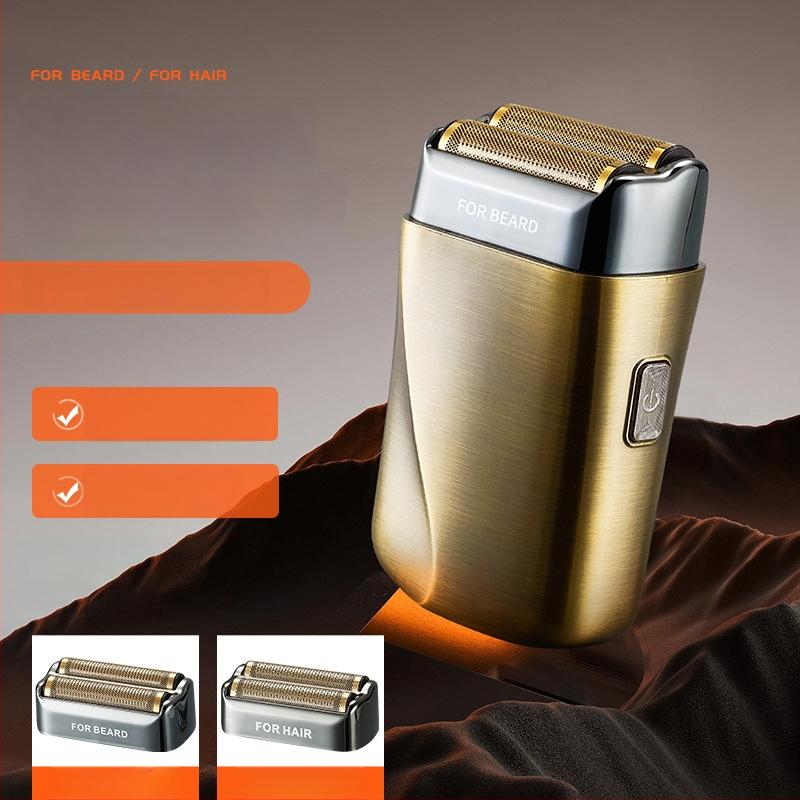 RUIBO Elektriline juukselõikur ja habemen, hõljuva peaga ja kahe teraga, märg- või kuivas kasutuses, 90+ minutit akut, 2-tunnine laadimine