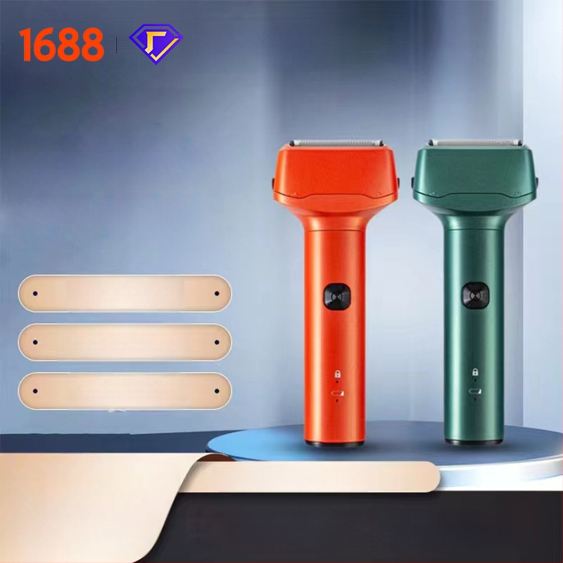 RUIBO Elektriline juukselõikur ja habemen, hõljuva peaga ja kahe teraga, märg- või kuivas kasutuses, 90+ minutit akut, 2-tunnine laadimine