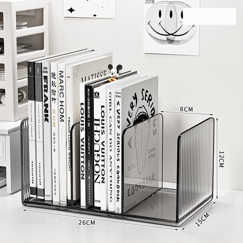 Yuetu Stalo knygų laikiklis, Modelis Book storage rack, Medžiaga: Plastikas