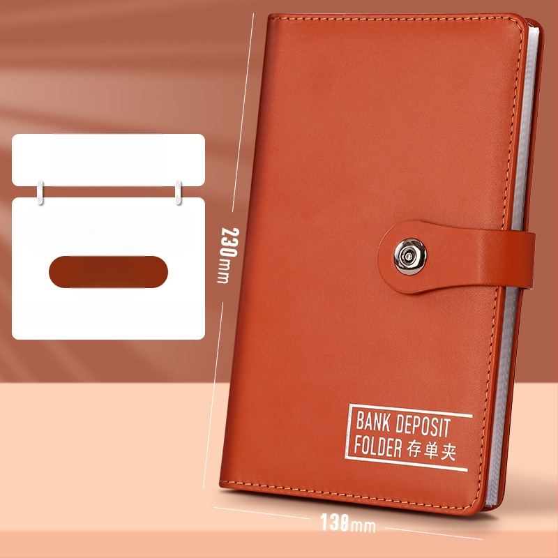 Pengyi PU odinė depozito bylų dėklas su dokumentų įterpimo lapais, spaustuvo dydis: peržiūrėkite detales, tarptautinis eksportas