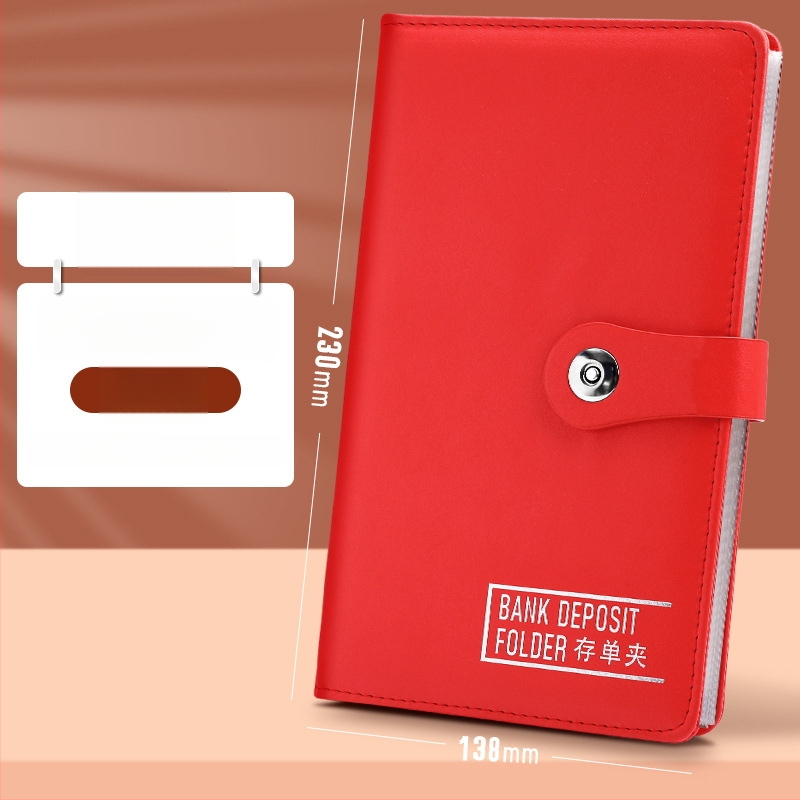 Pengyi PU odinė depozito bylų dėklas su dokumentų įterpimo lapais, spaustuvo dydis: peržiūrėkite detales, tarptautinis eksportas