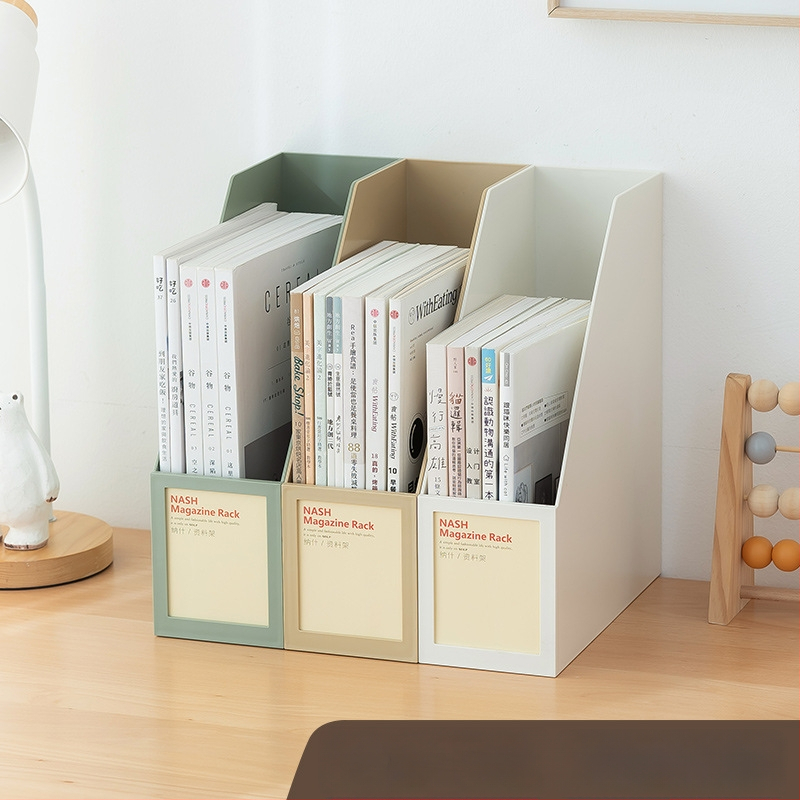 Plastikinis knygų laikiklis ant rašomojo stalo, A4 bylų dėklas, modelis SD-2330, pakuotėje 24 vnt