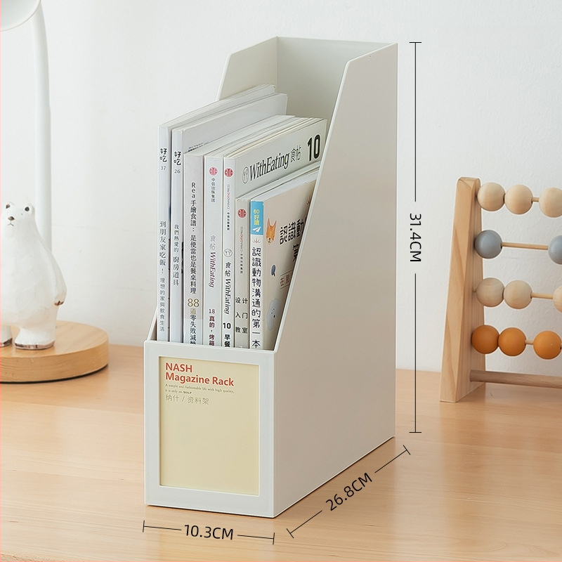 Plastikinis knygų laikiklis ant rašomojo stalo, A4 bylų dėklas, modelis SD-2330, pakuotėje 24 vnt